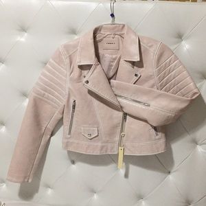 BLANKNYC vegan moto Jacket Large